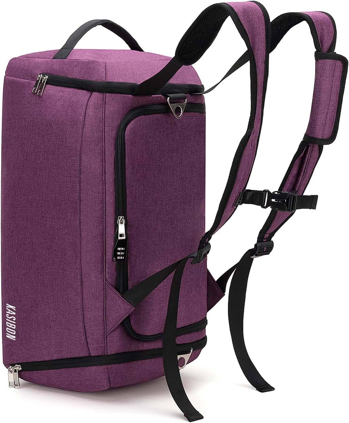Thumbnail 5 de 42L Sports Duffle Bag with Separate Shoes Compartment, Wet Pocket & Combination Lock