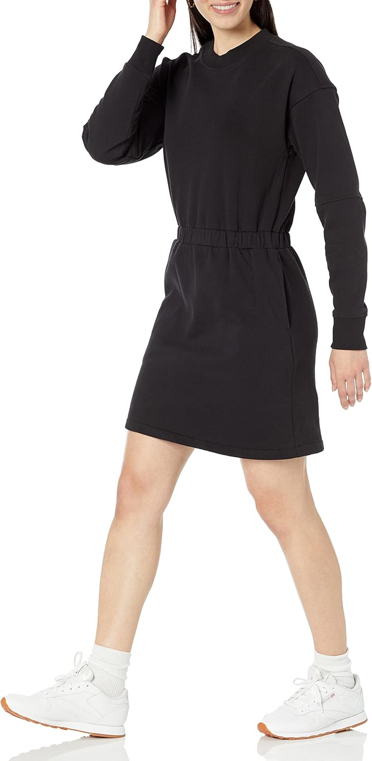 Thumbnail 3 de Amazon Essentials Damen tailliertes Sweatshirtkleid (bis in Übergrößen)