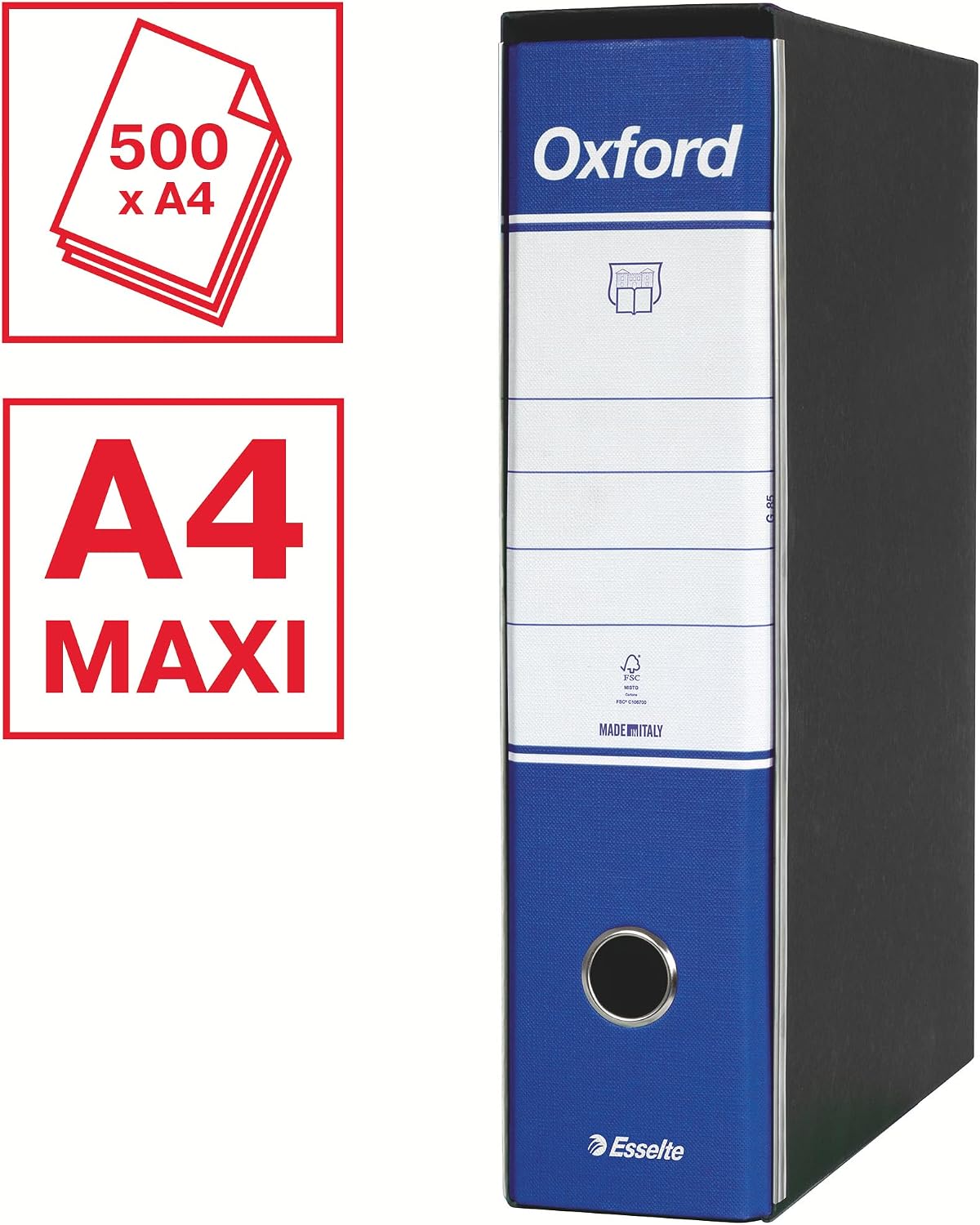 Thumbnail 3 de Esselte Oxford Multicolore classeur à anneaux