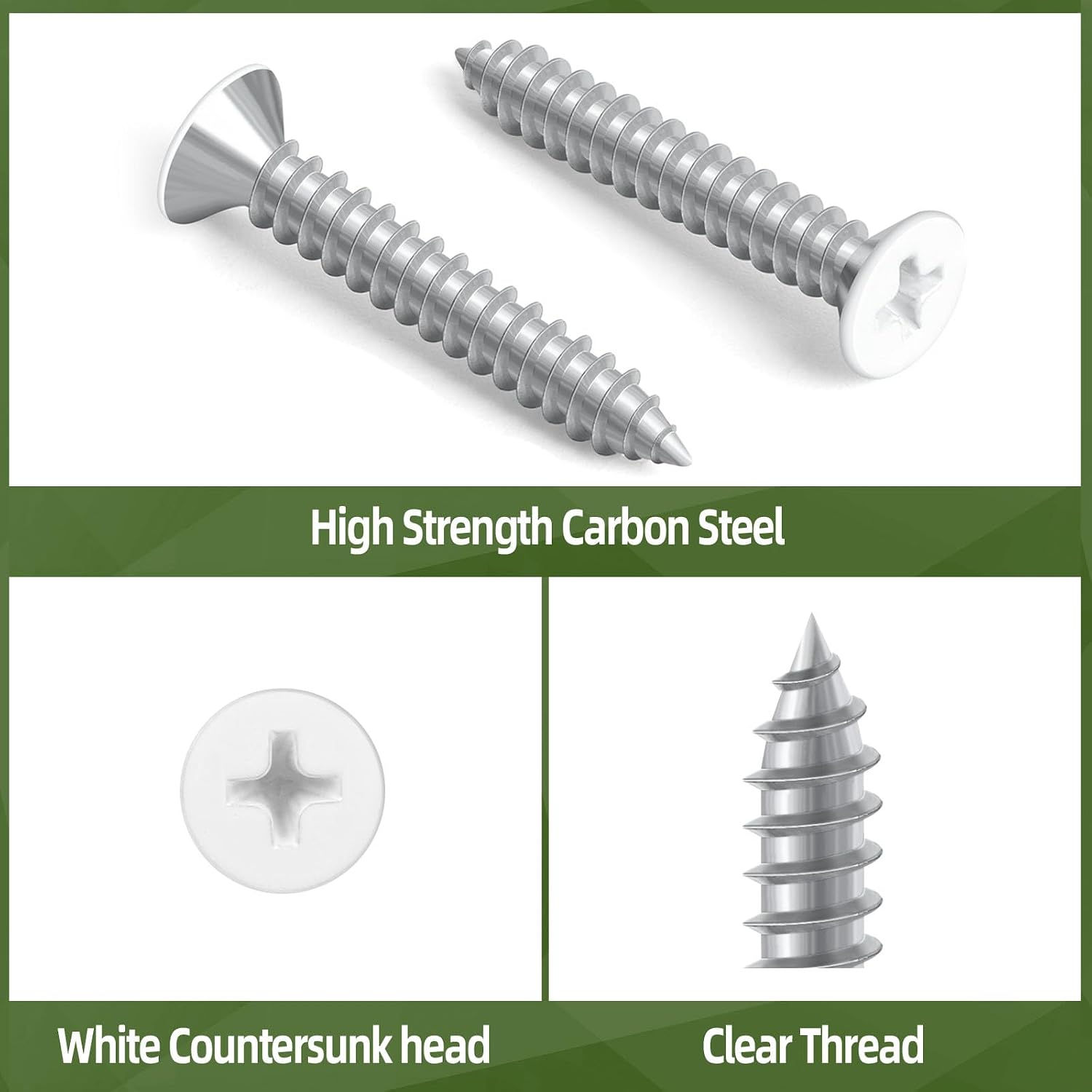 Detalle de Sheet Metal Screws #10 x 5/8 in.