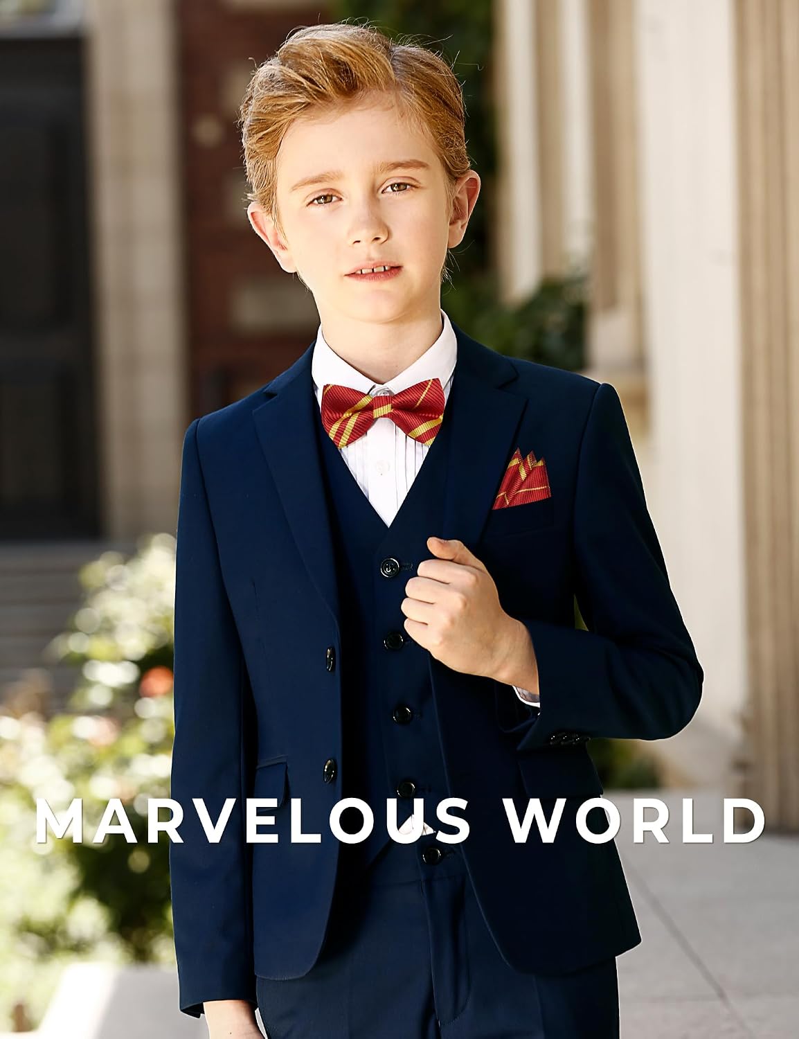 Thumbnail 2 de Marvelous World Boys' Suit 👔