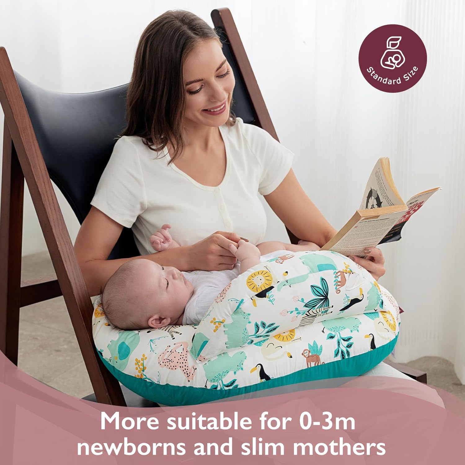 Thumbnail 3 de momcozy Nursing Pillow for Petite Mums: Secure, Compact Support for Breastfeeding