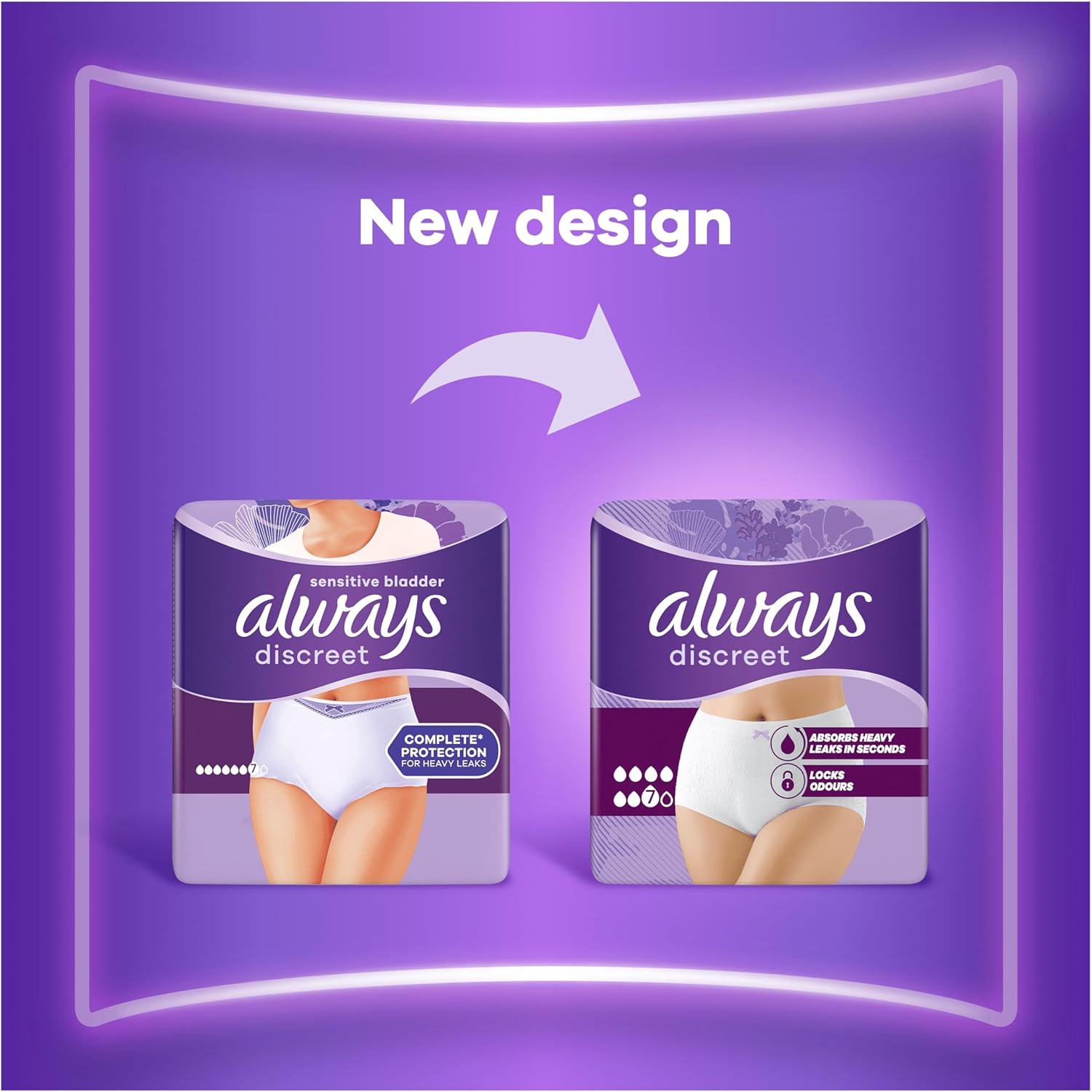 Thumbnail 4 de Always Discreet Incontinence Pants Large 32 pack 🩲