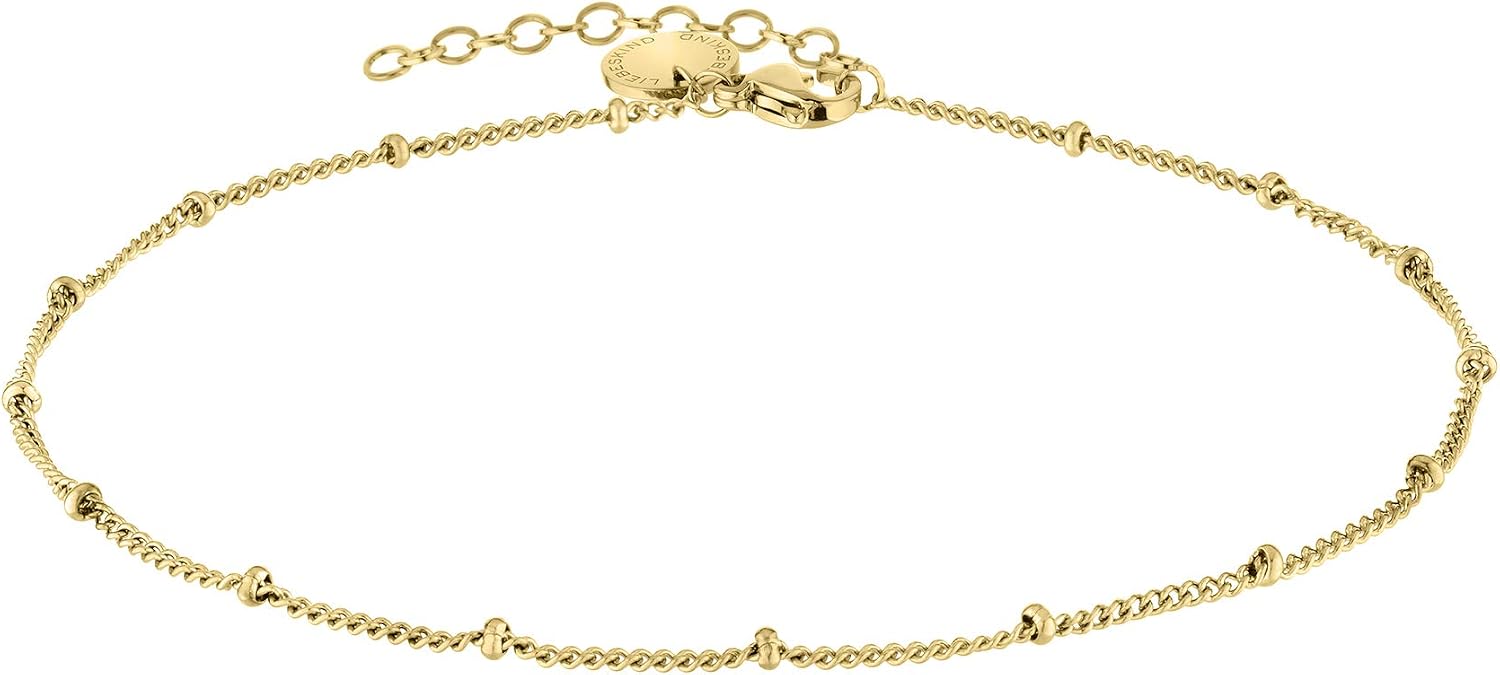 Thumbnail 2 de LIEBESKIND BERLIN Damen Fußkette aus Edelstahl – zeitloses Design für Sommer und Alltag