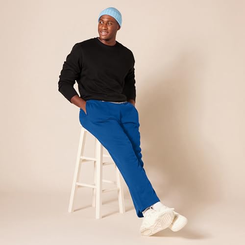 Thumbnail 7 de Amazon Essentials Men's Fleece Open Bottom Sweatpant (Big & Tall), Blue, XXL