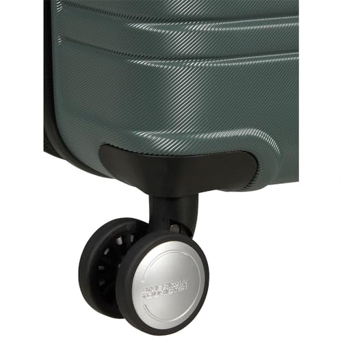 Detalle de American Tourister Flashline Spinner S 55 cm – bagaglio a mano verde foresta scura