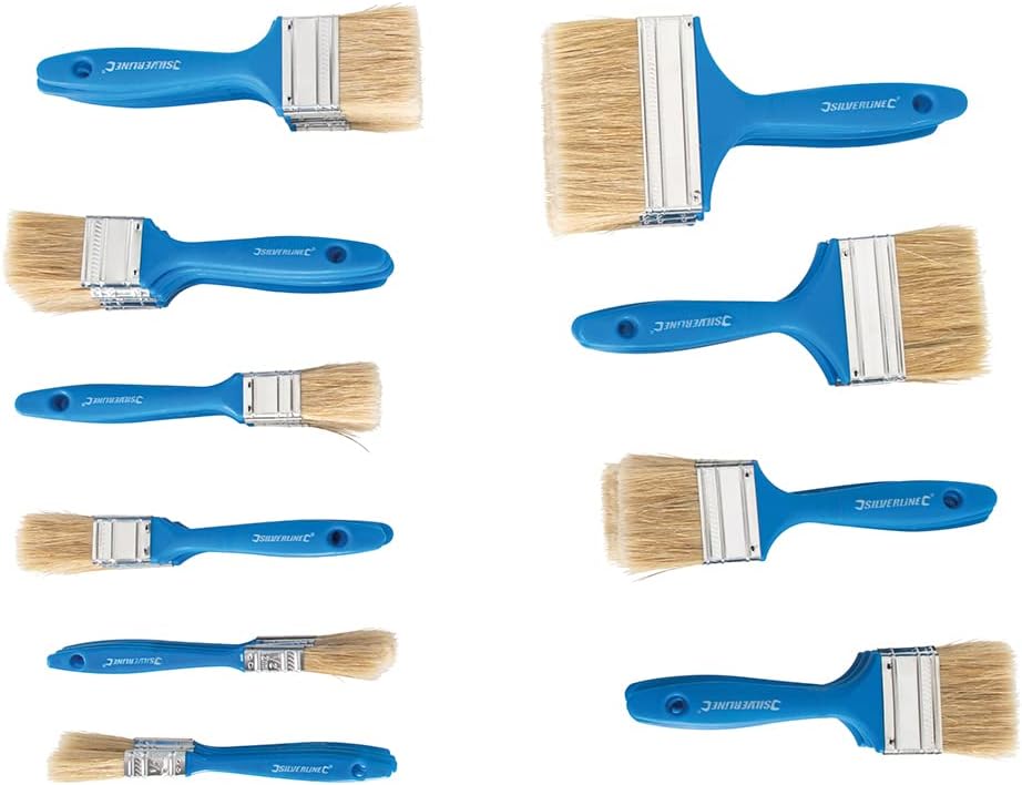 Thumbnail 1 de Lot de 50 pinceaux Silverline 359900 📷