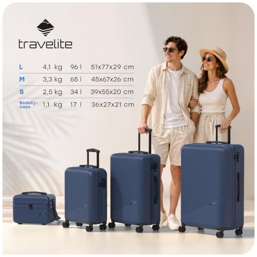 Thumbnail 8 de Travelite Handgepäck Koffer Bali Größe S – 55 x 39 x 20 cm, 2,5 kg, ABS Hartschale