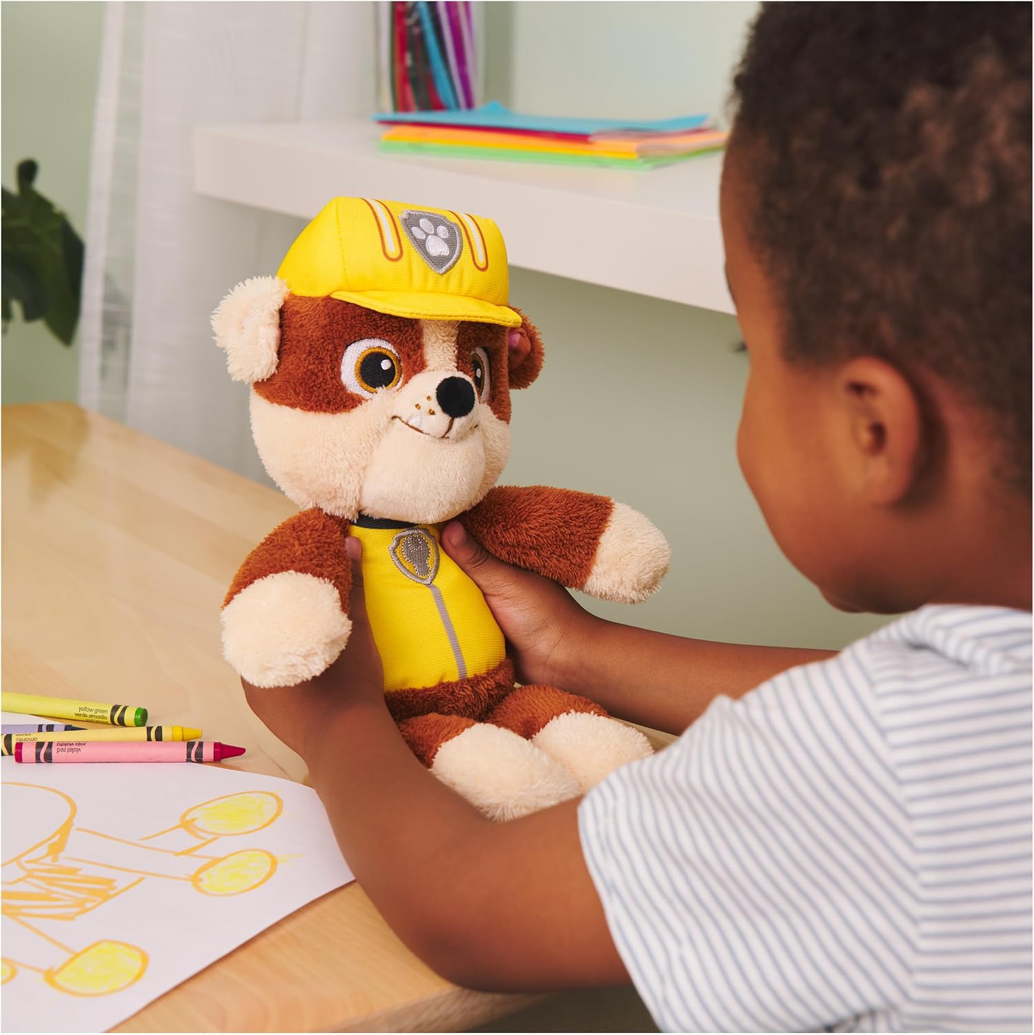 Detalle 2 de GUND PAW Patrol Rubble plush buddy 33.02cm