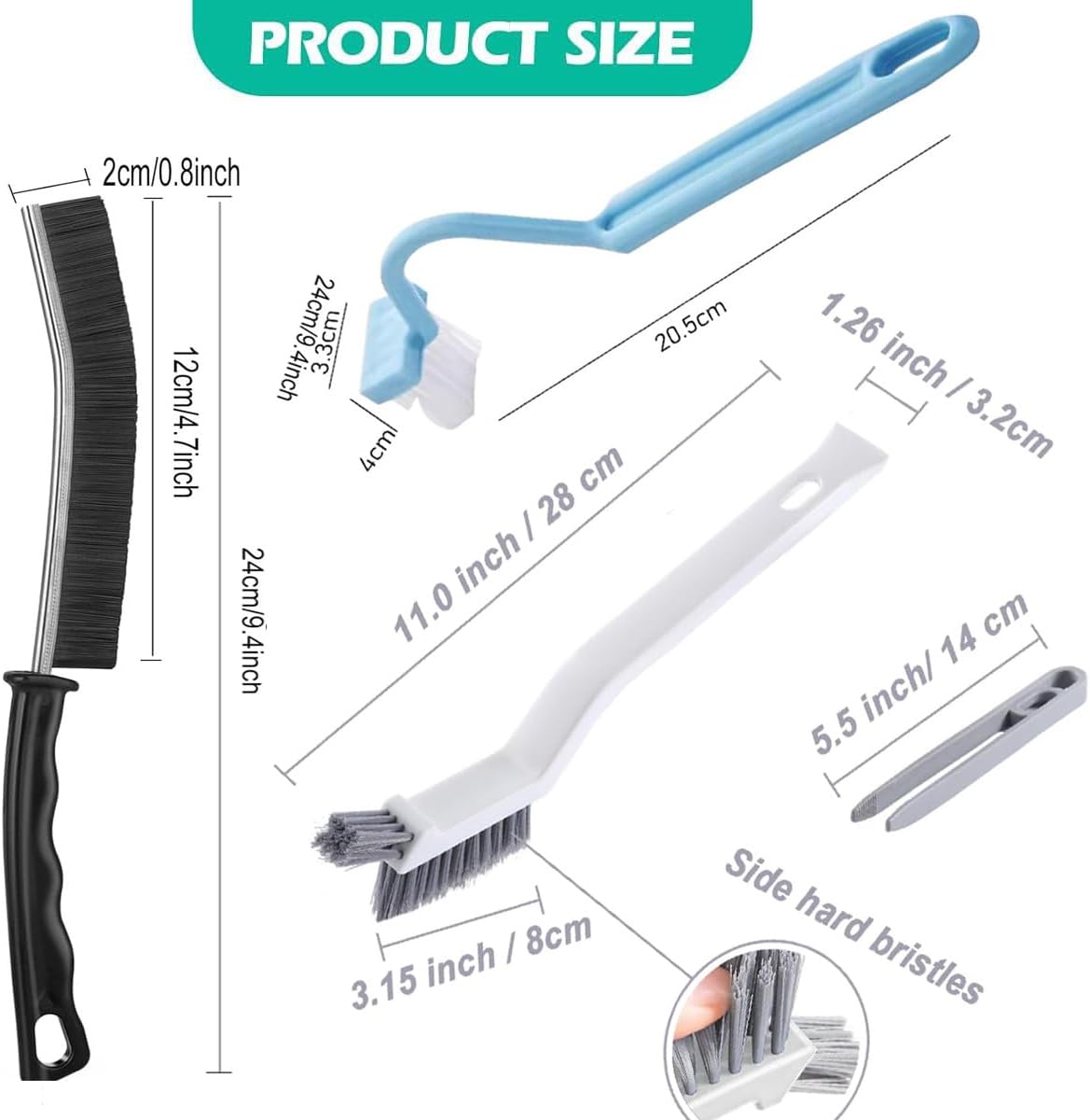 Thumbnail 6 de Xemnys Silicone Toilet Brush Deep Cleaner
