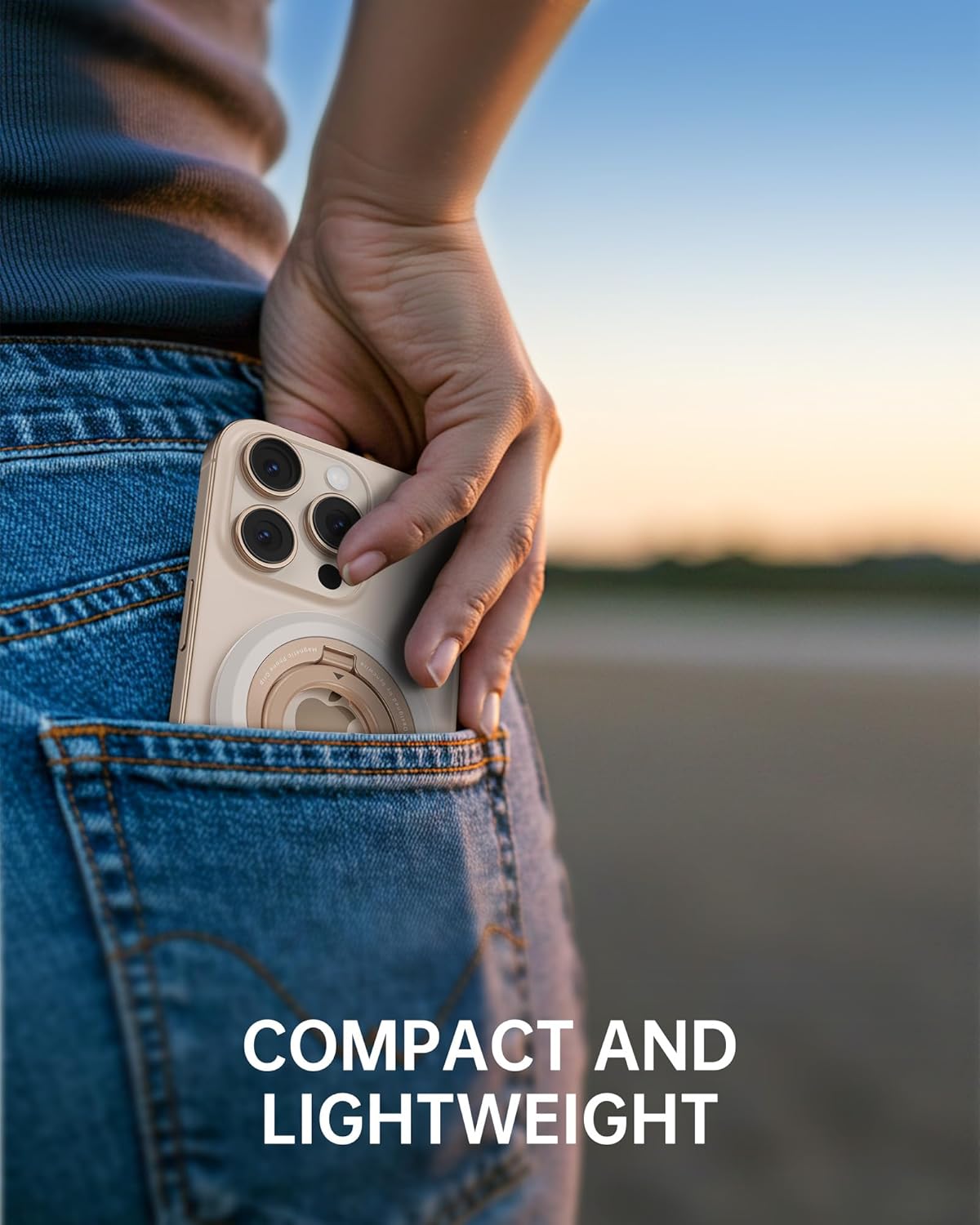 Thumbnail 6 de SYNCWIRE Phone Ring Holder Grip for MagSafe: 360° Rotation, Double-Sided Magnetic Grip