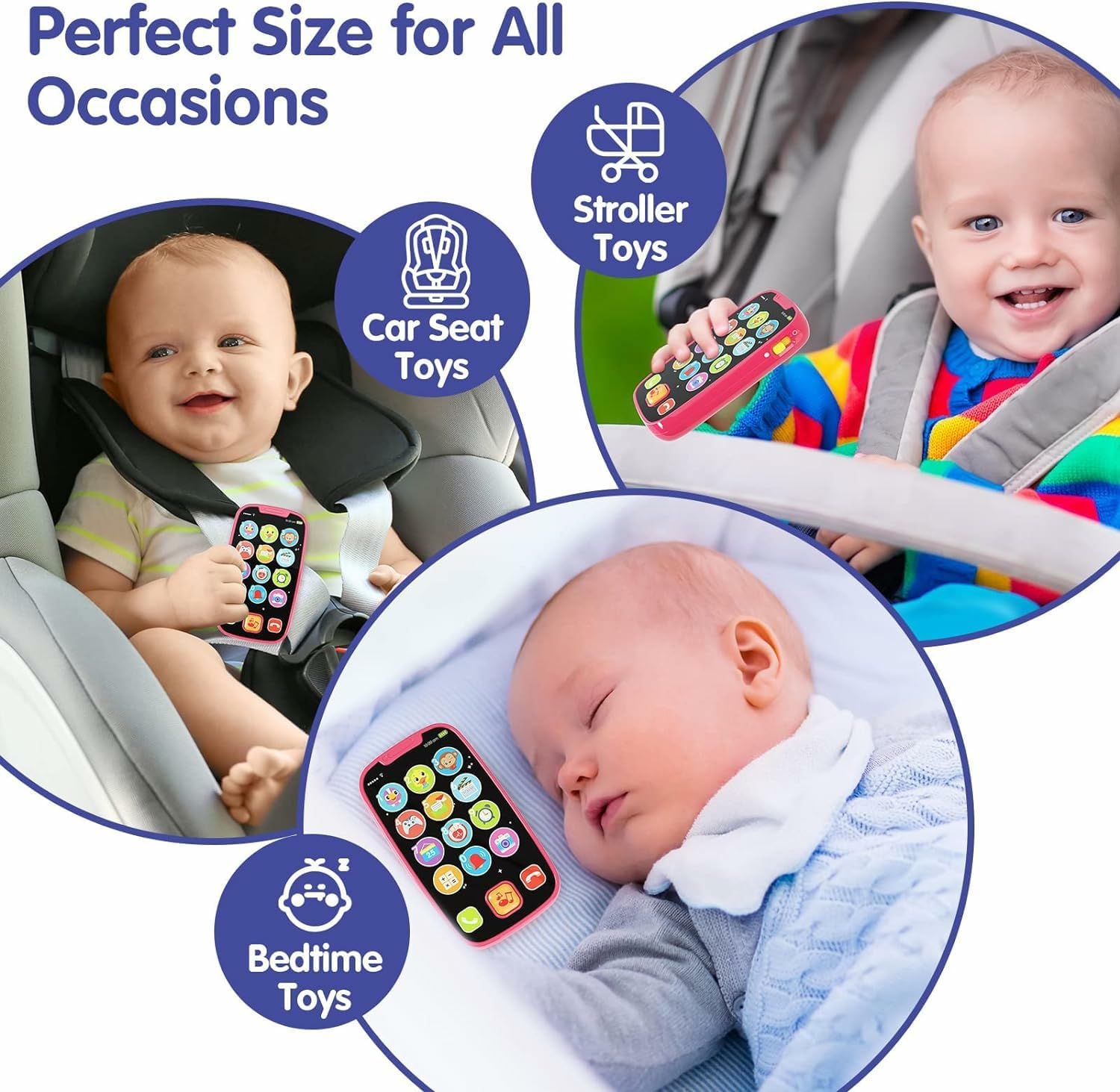 Detalle 2 de BABYFUNY 15-Function Toddler Phone for 12–18 Months
