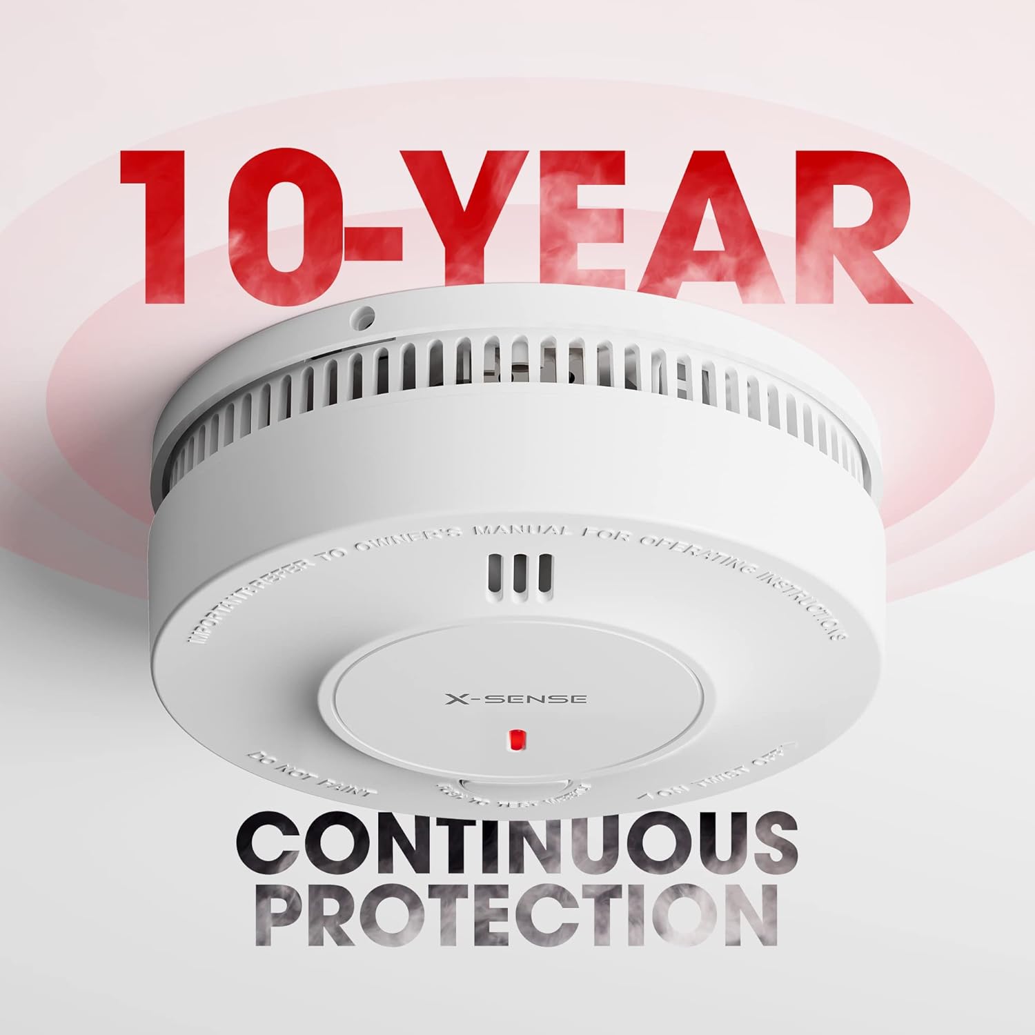 Thumbnail 3 de X-Sense SD19-W rilevatore di fumo e allarme anti-incendio wireless interconnesso (EN 14604)