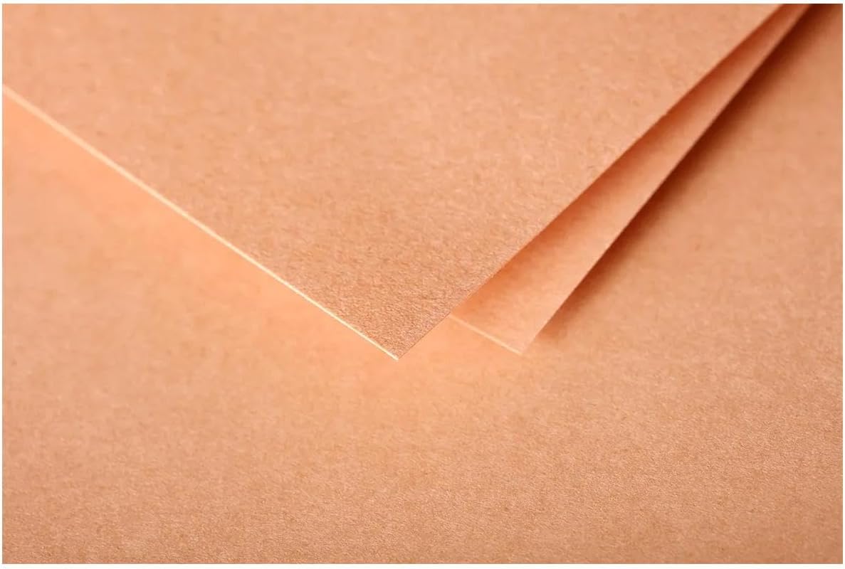 Detalle de Clairefontaine 55371C: pacco da 20 buste autoadesive 9x14 cm, 120 g/m², colore ambrosia – linea Pollen