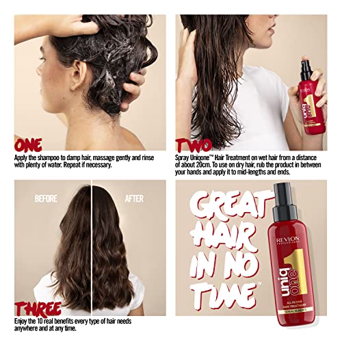 Thumbnail 4 de REVLON Professional UniqOne Hair Treatment 150 ml – Moisturising Leave-in Repair for Damaged Hair