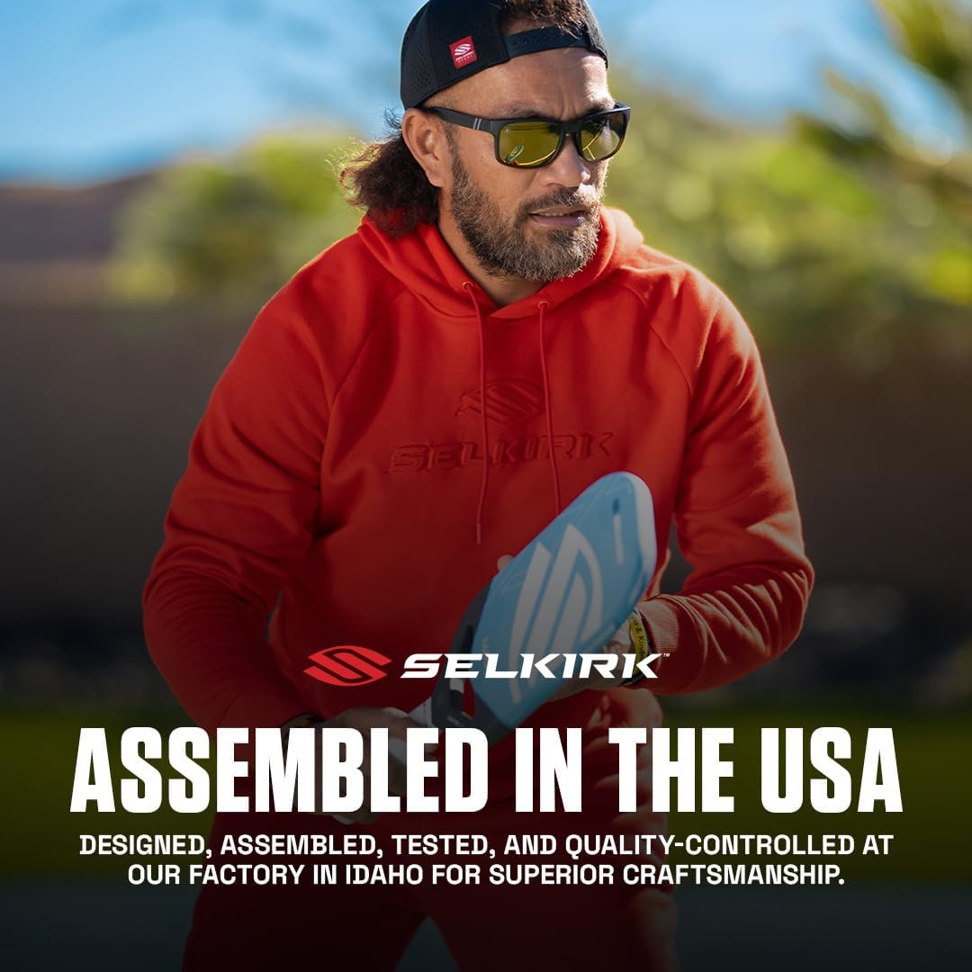 Detalle de Selkirk Sport Labs Project 007 Pickleball Paddles — InfiniGrit Carbon Fiber with Octagonal Grip