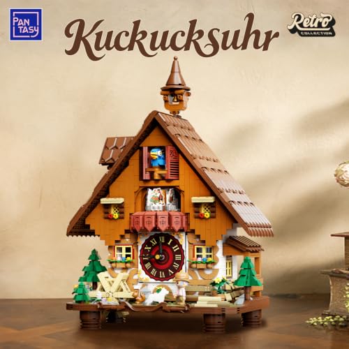 Thumbnail 1 de PANTASY Kuckucksuhr Klemmbausteine – motorisiertes Modell für Erwachsene