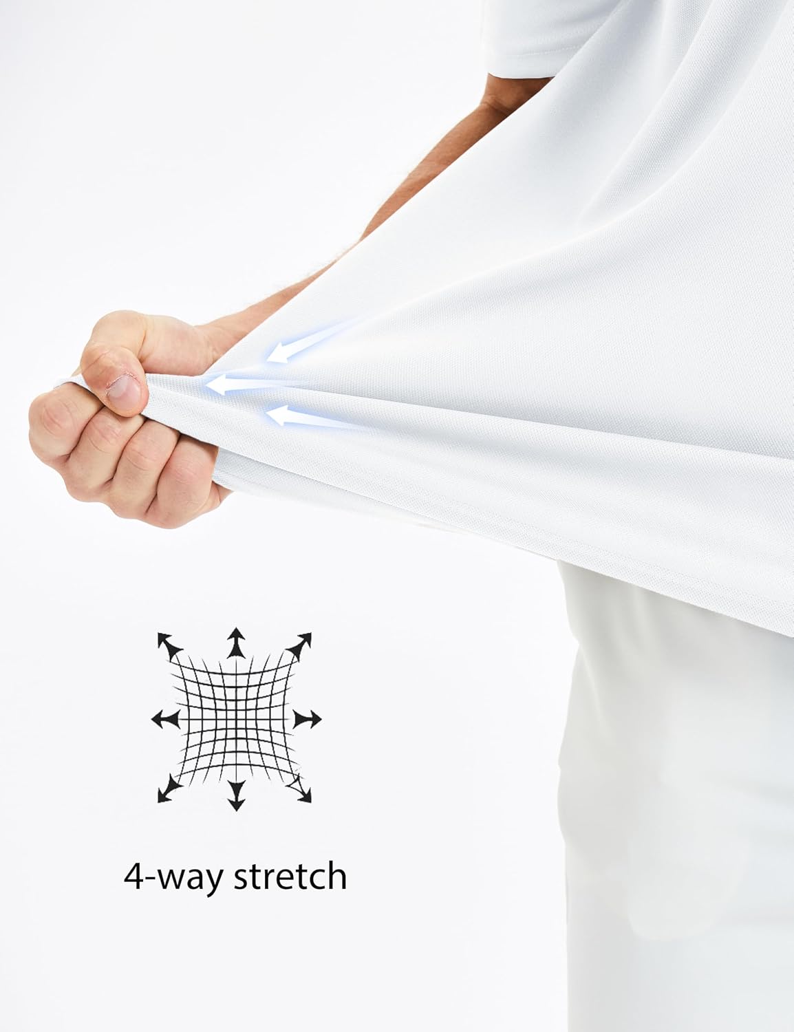 Detalle de MAGCOMSEN Men's Polo Shirt Polyester