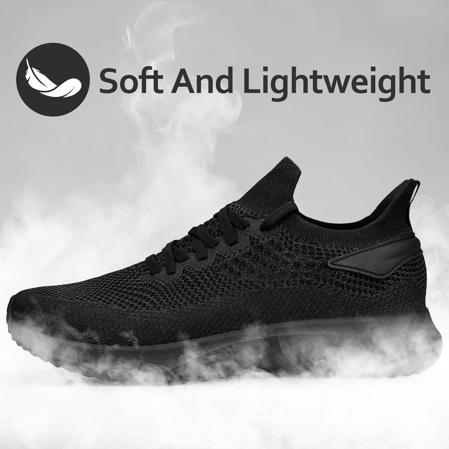 Detalle de Giniros Scarpe Uomo Mesh: Sneakers Slip-On Traspiranti per Corsa, Camminata e Daily
