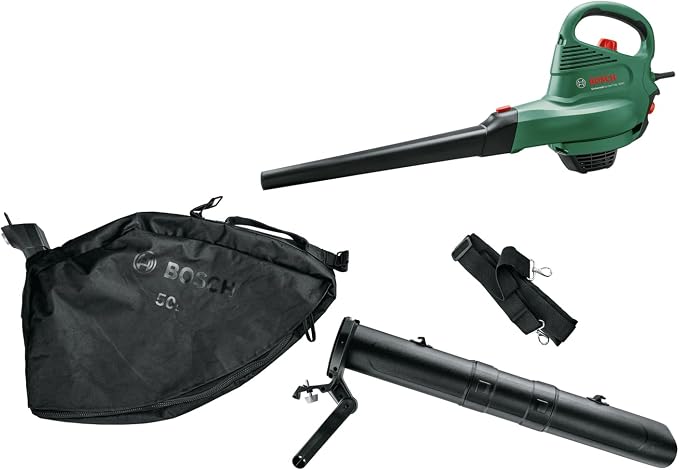 Detalle de Bosch UniversalGardenTidy 3000 💨 Aspirador y Soplador de Hojas