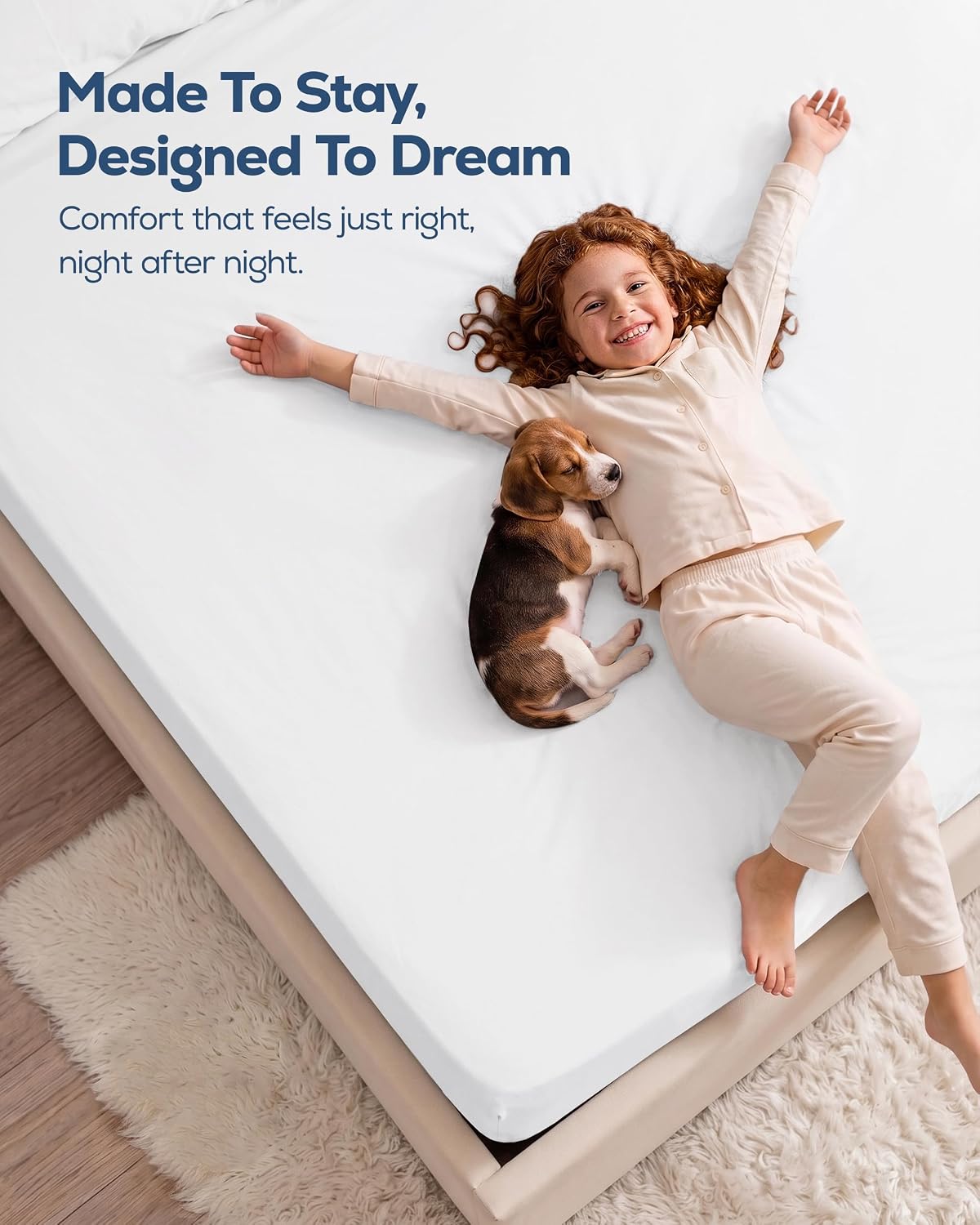 Thumbnail 6 de Utopia Bedding Queen Fitted Sheet, 15-Inch Deep Pocket, White Microfiber