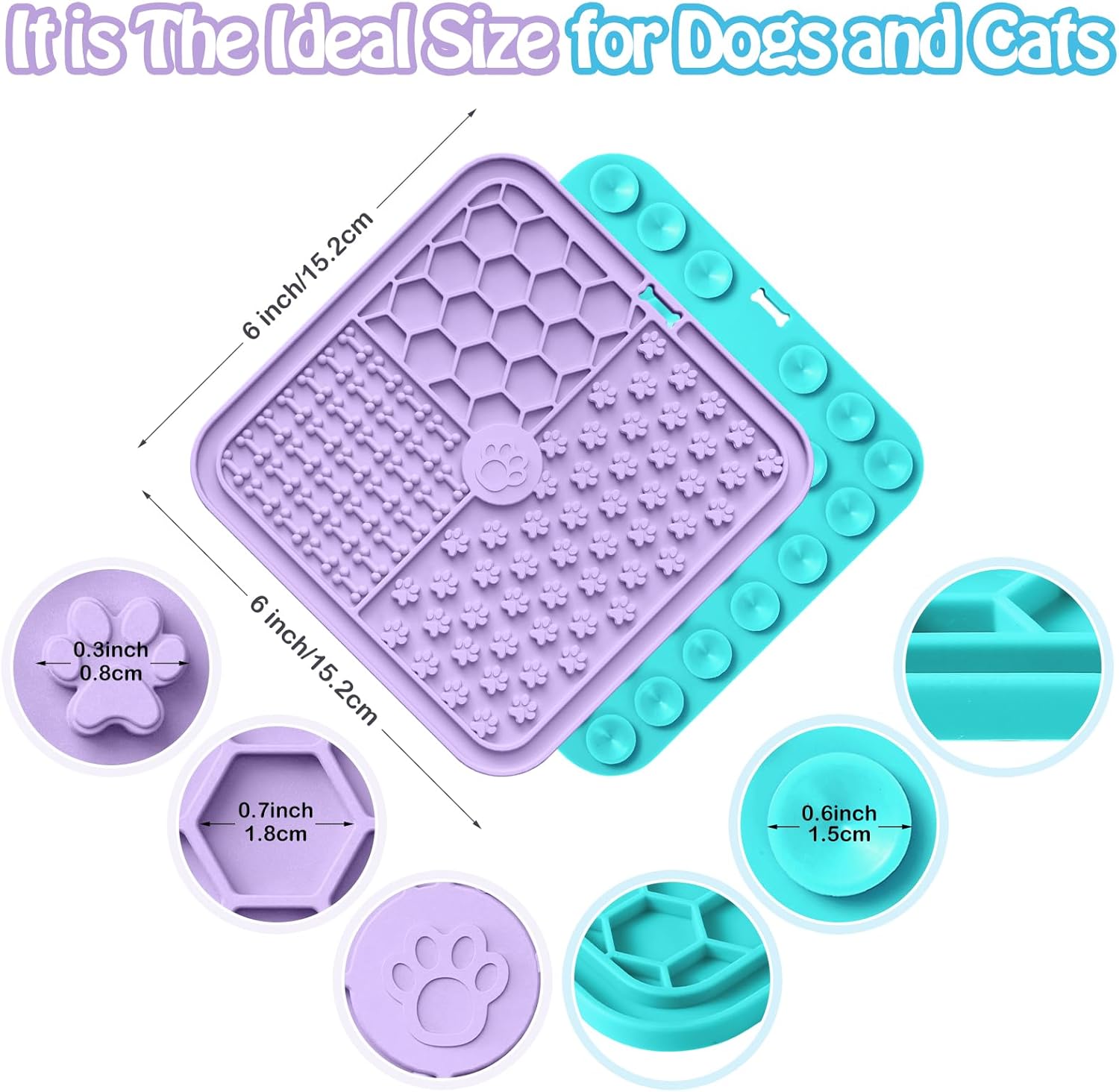 Thumbnail 1 de Licky Mats Premium lick mat for anxiety relief 🐾