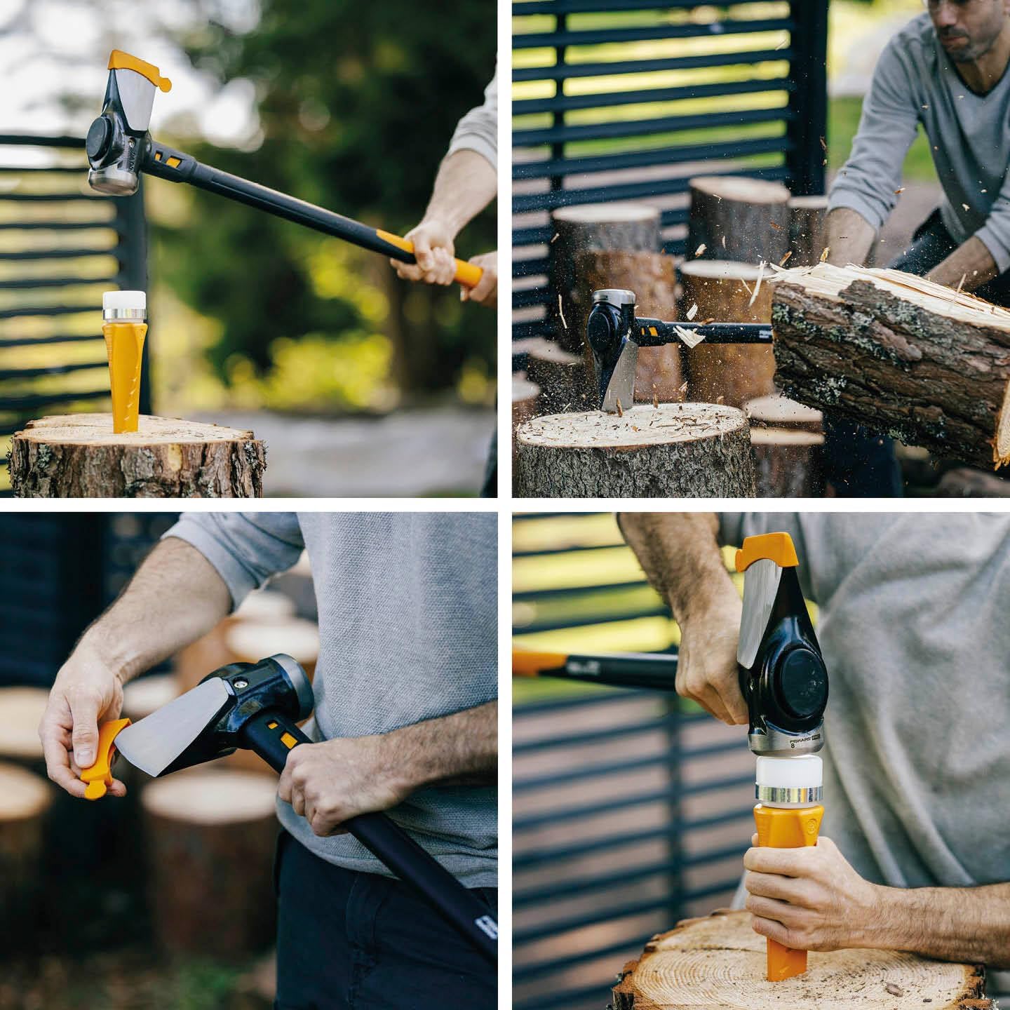 Thumbnail 5 de Fiskars Ascia da spacco IsoCore XXL 92 cm: potenza stabile per tronchi grandi