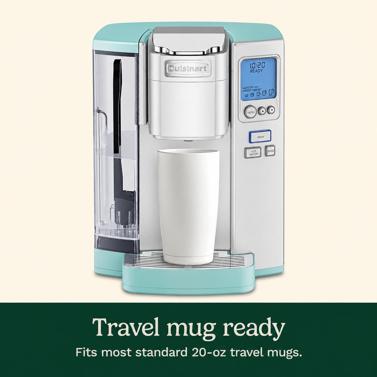 Thumbnail 3 de Cuisinart Single-Serve Coffee Maker (72-Ounce Reservoir) with Programmable Brewing & Hot Water Dispenser