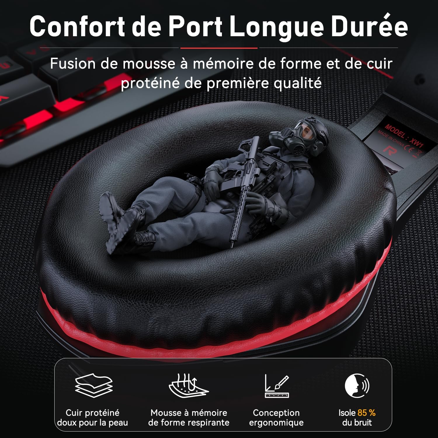 Thumbnail 4 de Tatybo Casque Gaming PS5 250 g