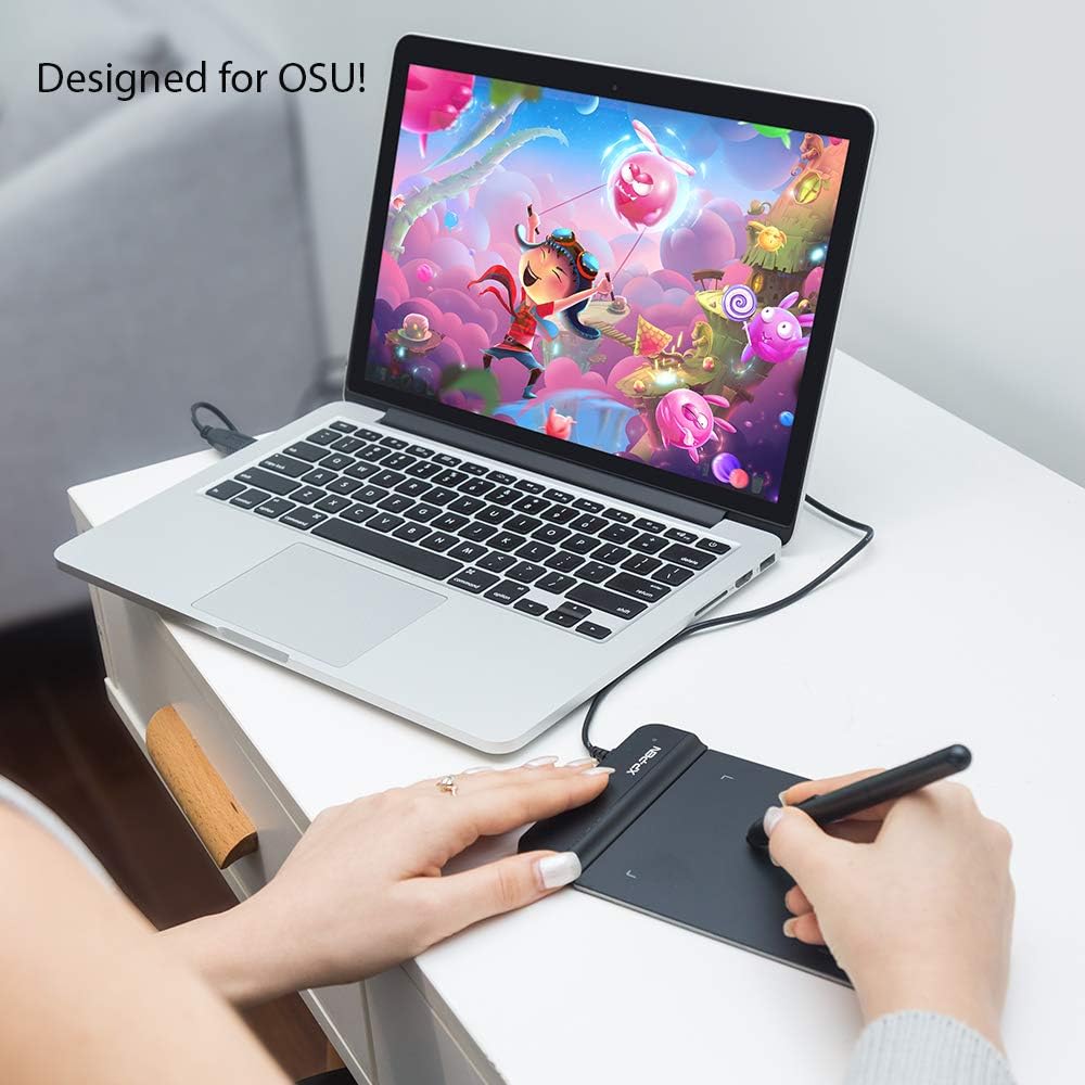 Thumbnail 6 de XPPen G430S Grafik-Tablet (4x3 Zoll) mit passivem Stift – 8192 Druckstufen, USB für Windows & Mac