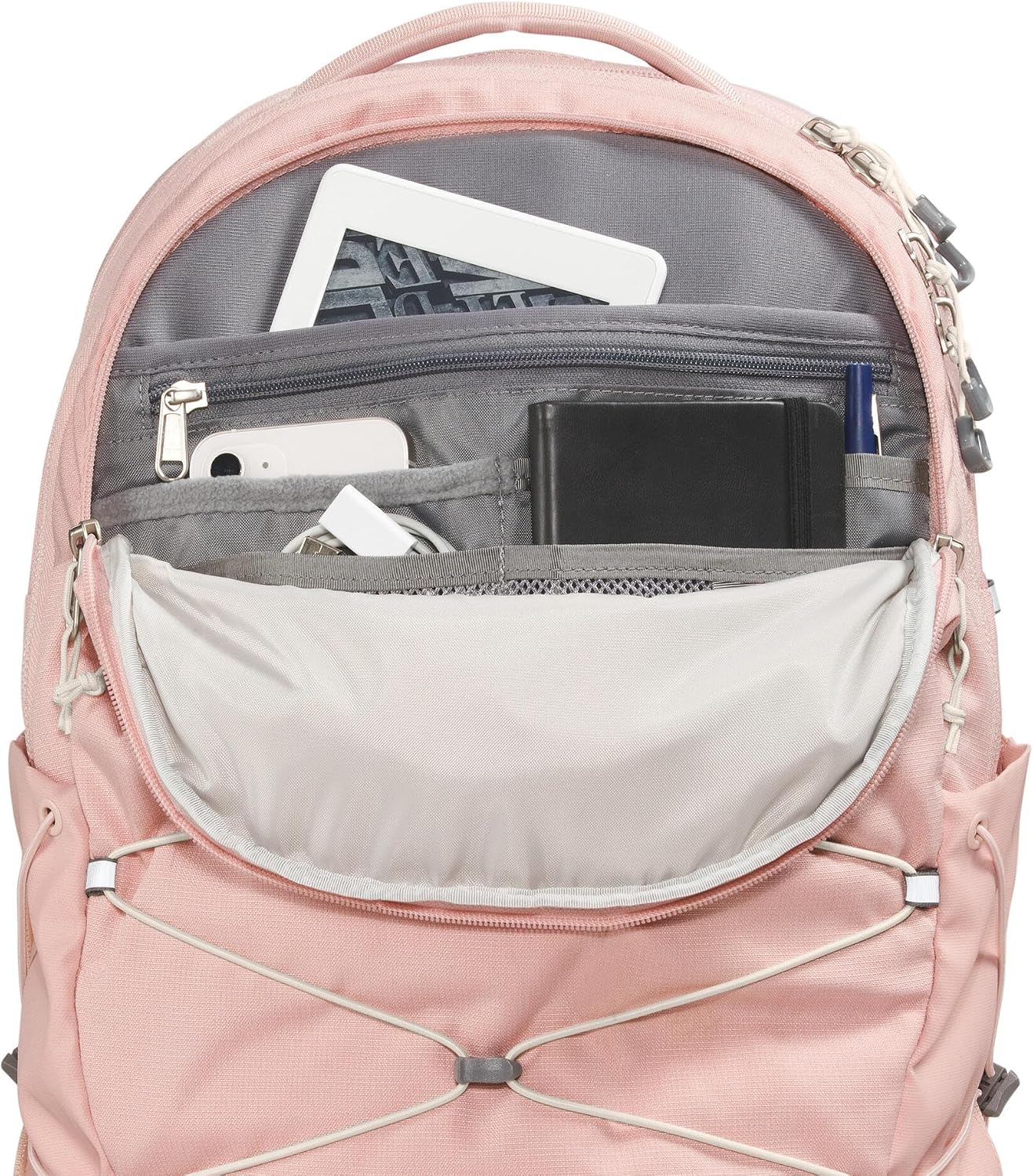 Thumbnail 4 de The North Face Women's Borealis Backpack — 27L, Pink Mist/Dk Heather Gardenia, OS
