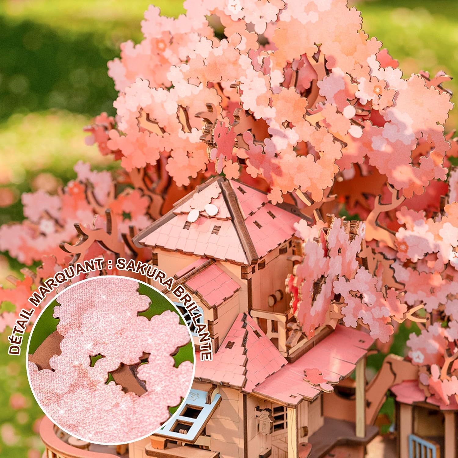 Thumbnail 4 de Rolife Sakura Maison sur Arbre 535 pièces 🧩