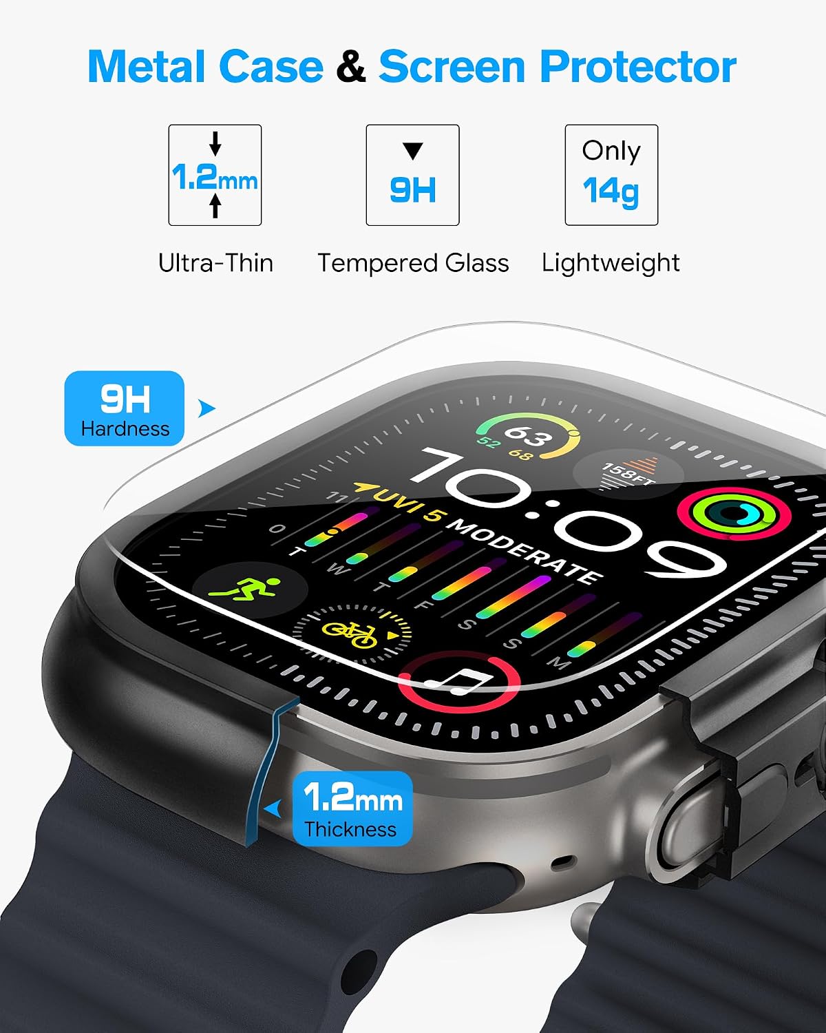 Detalle 2 de amBand Metal Case for Apple Watch Ultra 49mm