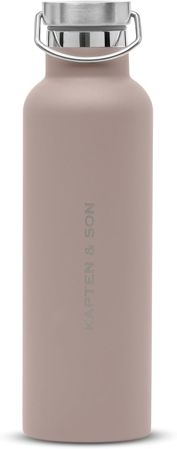 Thumbnail 6 de Kapten & Son Gourde en acier inoxydable 750 ml – Marron, anti-fuite et lave-vaisselle