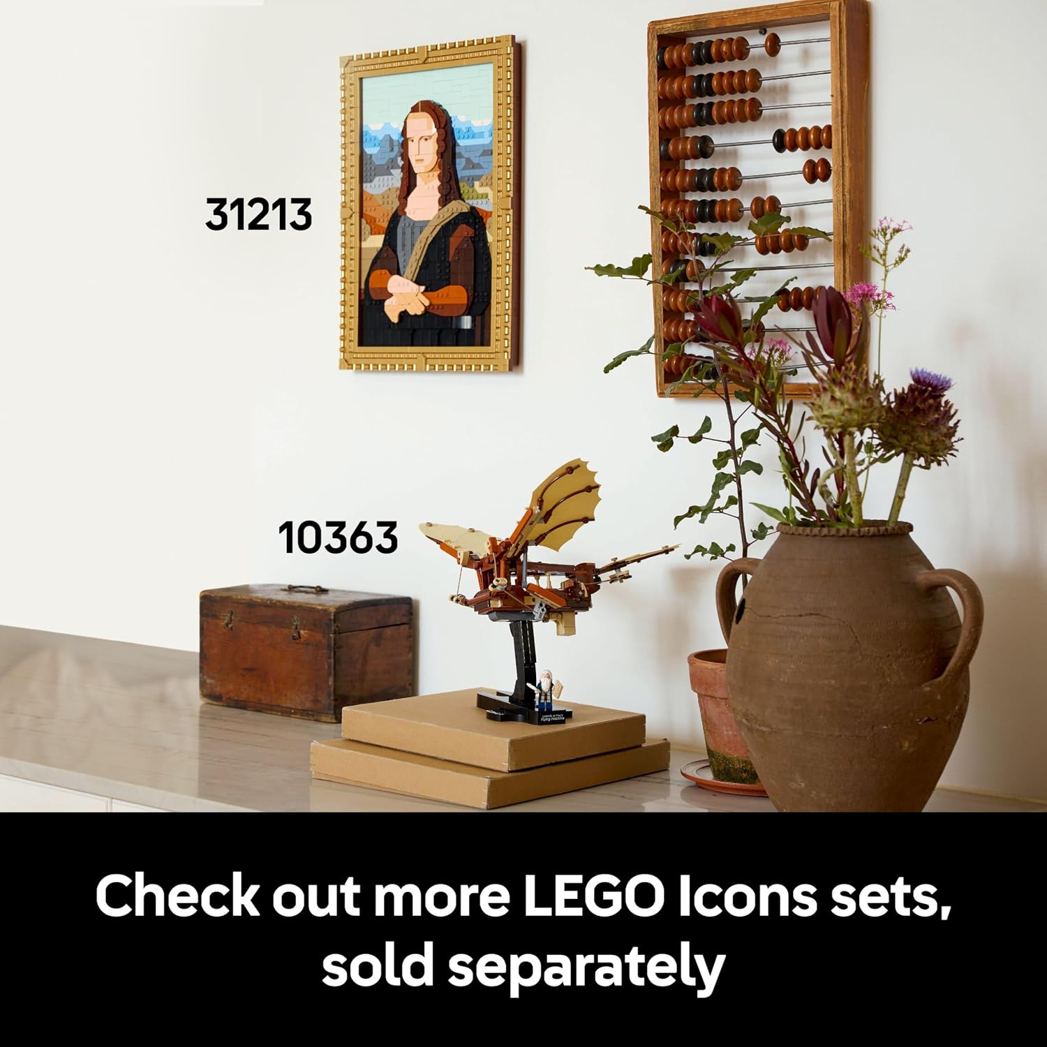Thumbnail 6 de LEGO Icons Leonardo da Vinci’s Flying Machine 10363 – A thoughtful display kit for history lovers