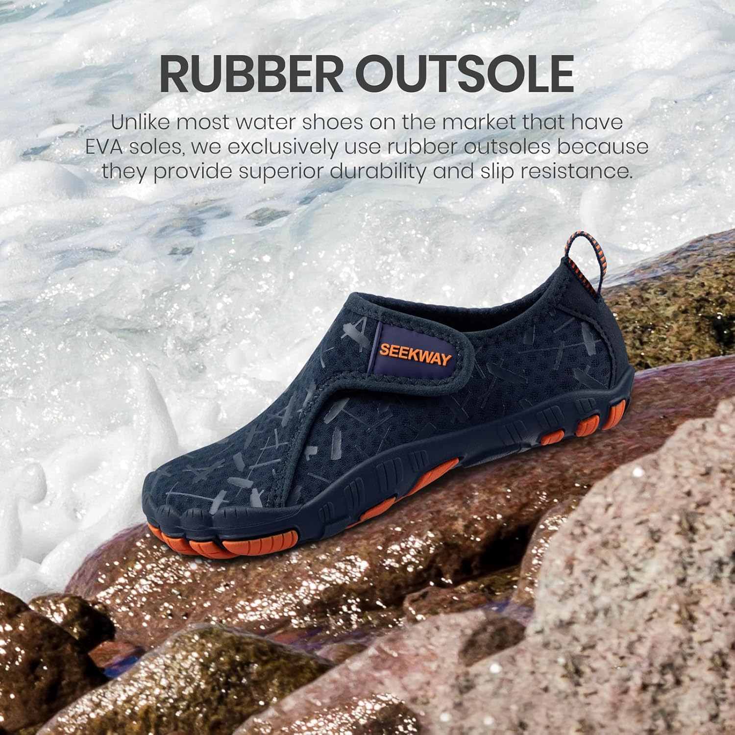 Thumbnail 4 de SEEKWAY Barefoot Water Shoes for Kids: Wide Toe Box, Quick-Dry, Non-Slip for Outdoor Adventures