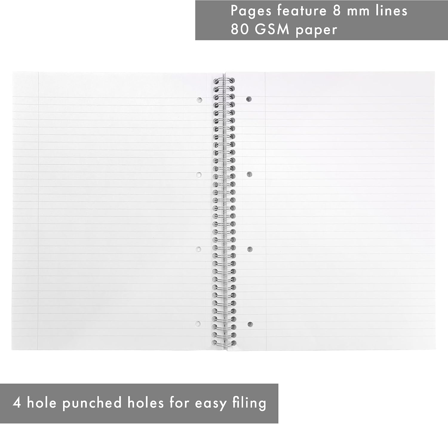 Detalle de Pukka Pad A4 Metallic Jotta Book 3 Pack – 21 x 30 cm, Green, 200 Pages
