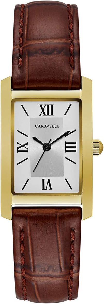 Detalle de Caravelle Dress Watch, Gold-Tone Stainless Steel