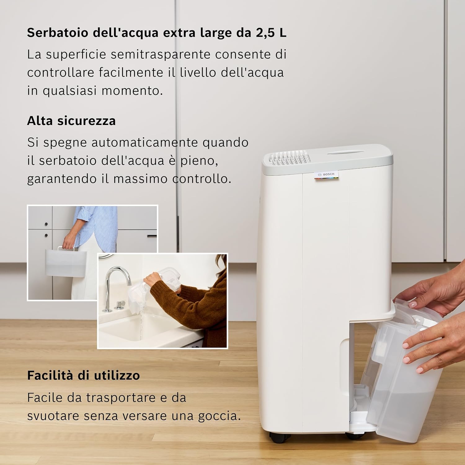 Thumbnail 4 de Bosch Dry 2000 deumidificatore per stanze fino a 24 m²
