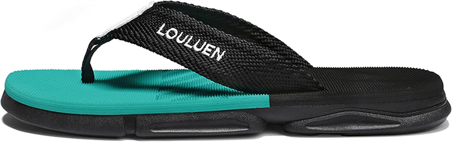 Thumbnail 3 de CELANDA Flip-On Zehentrenner Herren – Strand- & Freizeitflip-Flops (EU 35–45), Grün, Größe 42