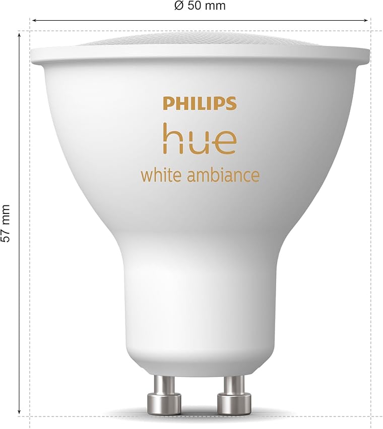 Thumbnail 5 de Philips Hue GU10 Bombilla LED inteligente 4,2 W