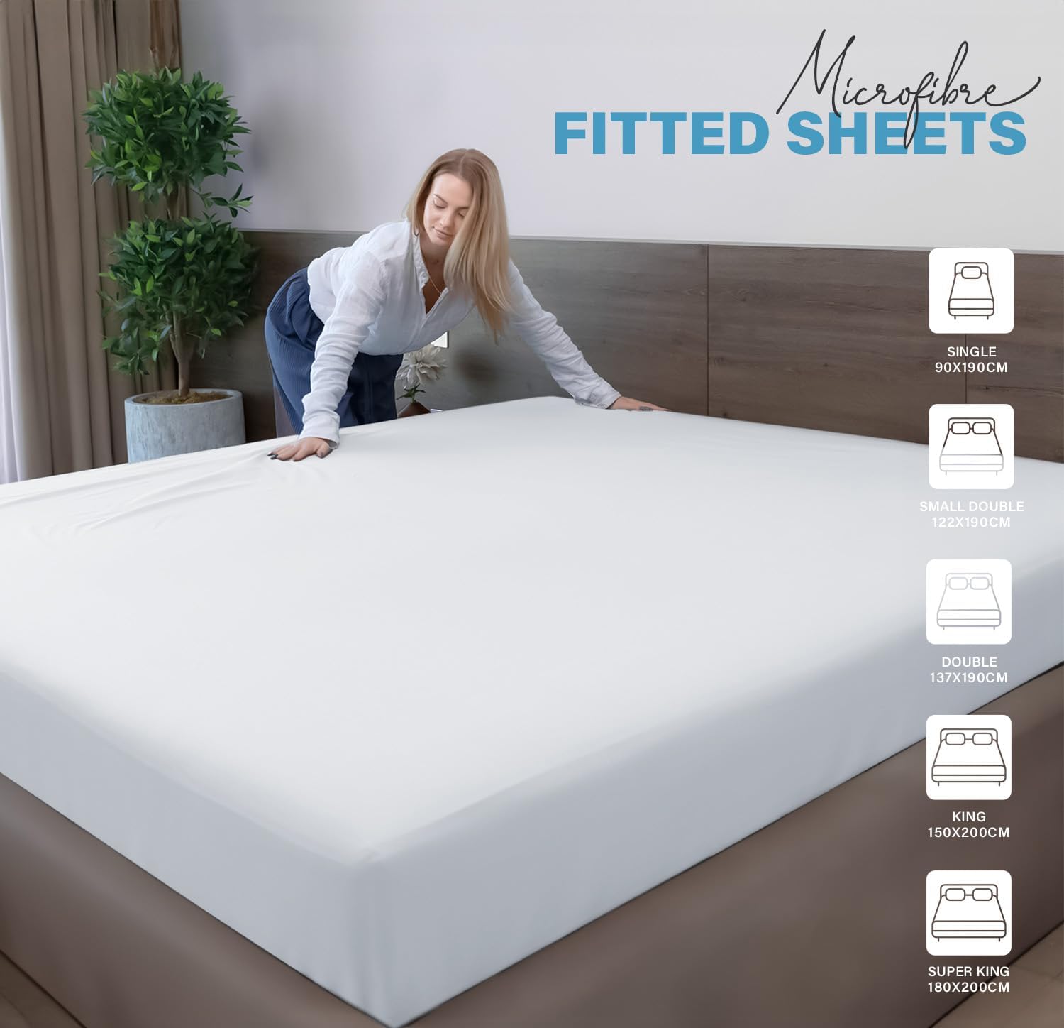 Detalle 2 de ACRALI HOME Double fitted sheet 40cm