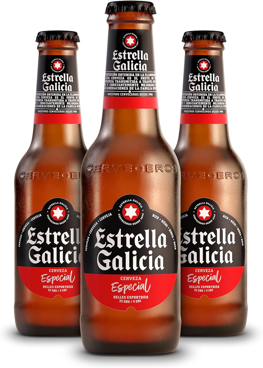 Detalle 2 de Estrella Galicia Especial Pack 24 x 25 cl 🍺