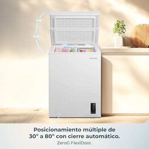 Thumbnail 5 de Cecotec Bolero CoolMarket Chest 143P White E: congelador horizontal de 143 L con ZeroG, control electrónico y Dual Function