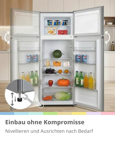 Detalle 2 de Comfee' 204 L Kühlschrank mit Gefrierfach (-24 °C) – leise, 143 cm hoch, EEK D