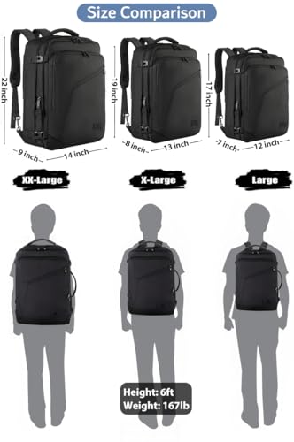 Thumbnail 8 de MATEIN Carry on Backpack: Extra Large Expandable Travel Companion