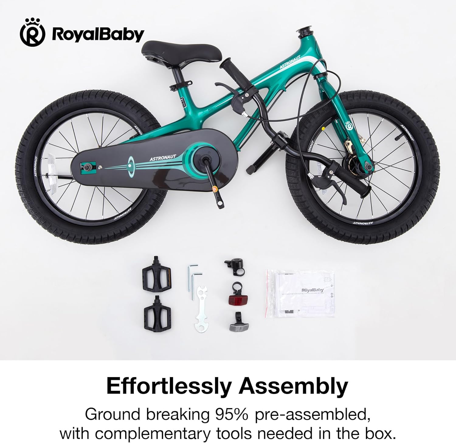 Thumbnail 6 de RoyalBaby Kids Bike Lightweight Magnesium Alloy (14/16/18 inch) — A thoughtful pick for growing riders