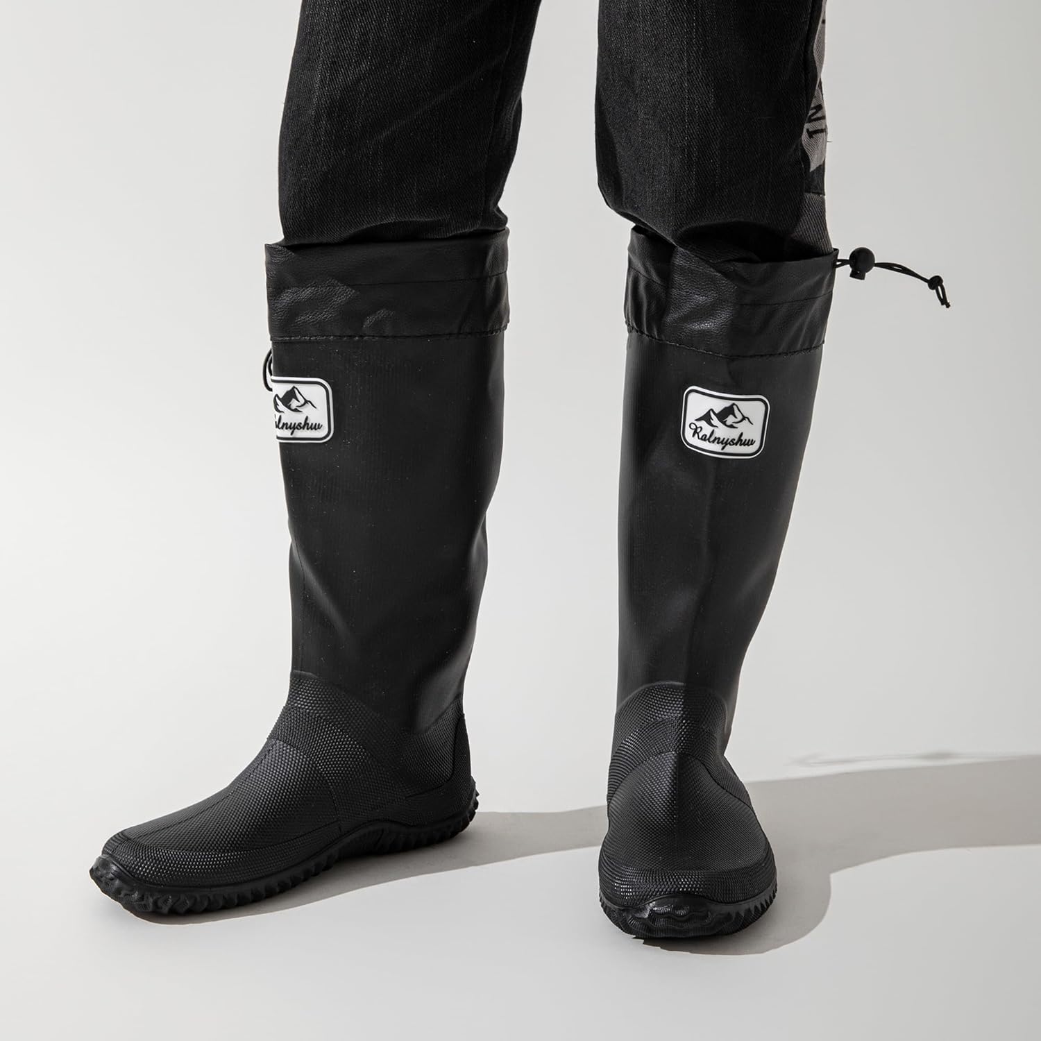 Thumbnail 1 de JOMIX Stivali da Pioggia Unisex Antiscivolo in PVC – Leggeri, Impermeabili e Pieghevoli
