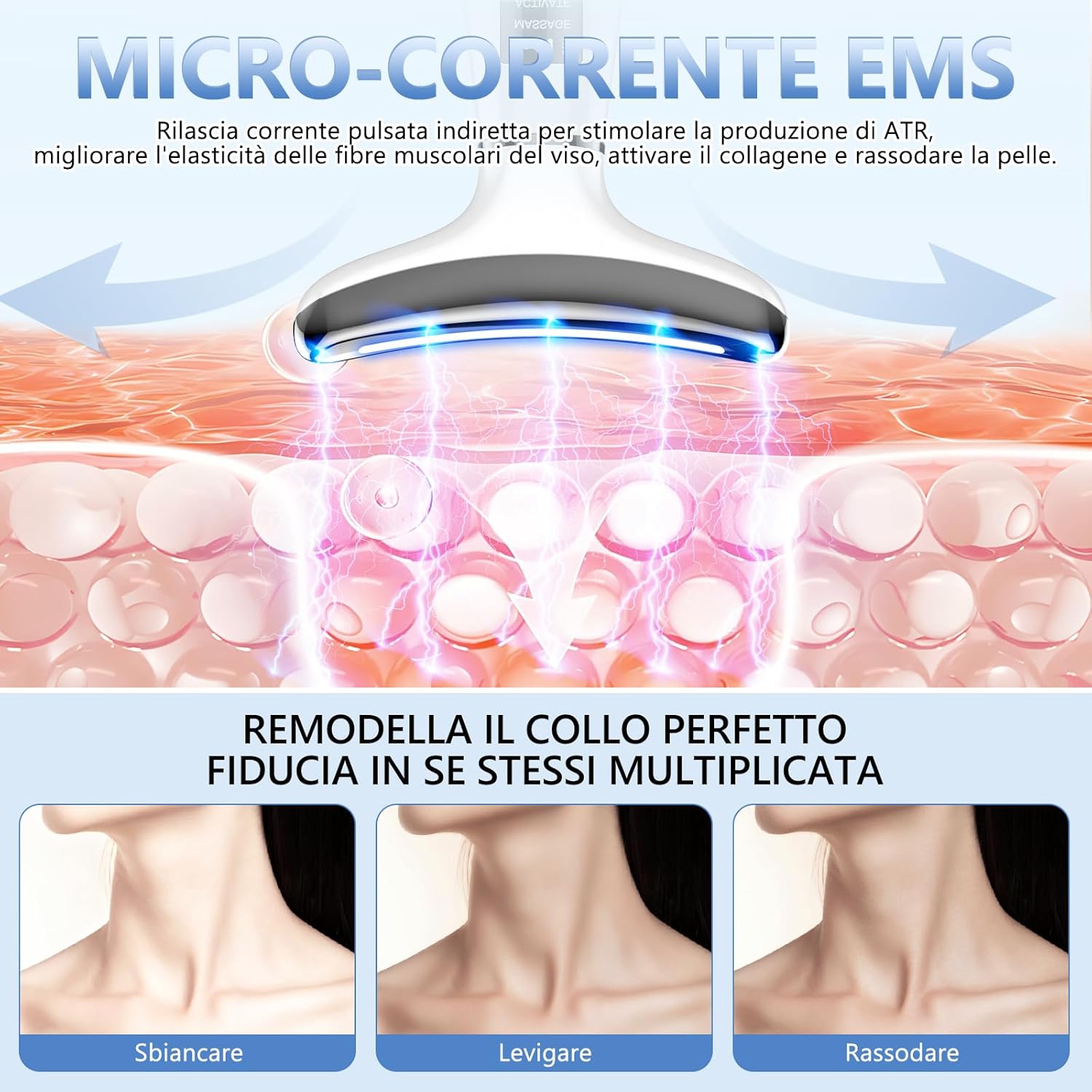 Thumbnail 3 de Massaggiatore Viso Lifting 6 modalità 45°C