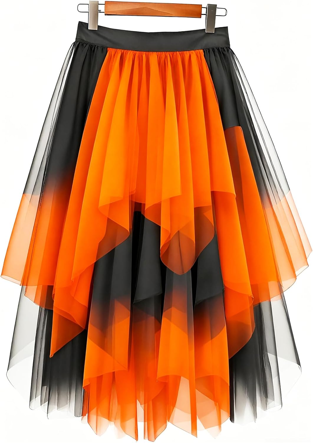 Detalle de LBKKC Tulle Skirt, Asymmetrical Midi